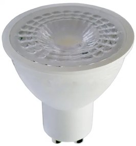 LED lámpa , égő , szpot , GU10 foglalat , 38° , 7 Watt , meleg fehér , Optonica