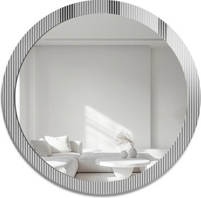 Kerek tükör díszüvegen Luxora Glimmer FI80 dekoratív