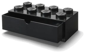 Brick fekete fiókos doboz, 31,6 x 11,3 cm - LEGO®
