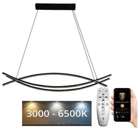 NEDES LED dimmelhető csillár zsinóron LED/70W/230V 3000-6500K + távirányítás ND3720