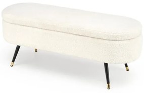 Pad tárolóhellyel AVEIRO 46x120 cm fehér