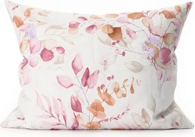 Szett 2 db díszpárnahuzat mikroszálból FLORANY 50x70 cm, fehér