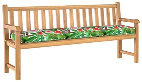 Palettapárna Pad Trópusi dzsungel 180x40x8 cm Oxford szövet