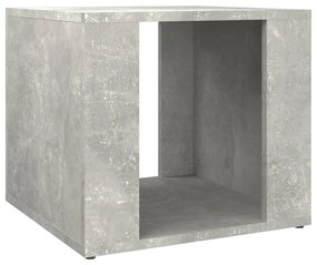 Betonszürke szerelt fa éjjeliszekrény 41 x 40 x 36 cm