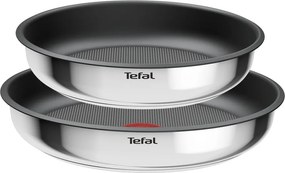 Rozsdamentes acél serpenyő készlet tapadásmentes felülettel, levehető nyéllel 2 db-os ø 26 cm INGENIO Cook Eat L8813S75 – Tefal