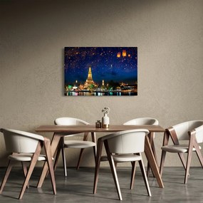 Kép - A boldogság lámpásai, Bangkok (90x60 cm)