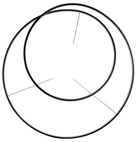 Ideal Lux - LED Csillár zsinóron OZ LED/52W/230V átm. 80 cm CRI 90 fekete