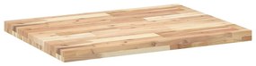 kezeletlen tömör akácfa íróasztallap 100 x 60 x 4 cm