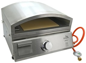 Cattara 14101 gázgrill asztali pizzasütővel Napoli