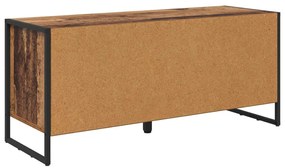 Cipőszekrény tárolóval Öreg fa 60 x 35 x 44 cm Faanyag