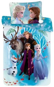 Disney Jégvarázs Whispering Wind ágyneműhuzat 140×200cm, 70×90 cm