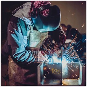 Poszterek 140x140 Hegesztőgép égővel