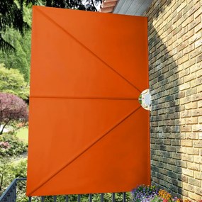 terrakotta összecsukható terasz oldalárnyékoló 300 x 200 cm