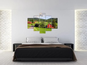 Vidéki kép (150x105 cm)