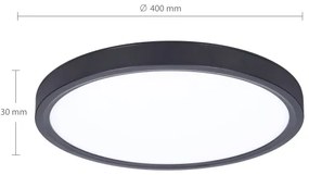 Brilagi-LED Dimmelhető lámpa ESTELA LED/48W/230V 3000-6500K ø 40 cm fekete + távirányító