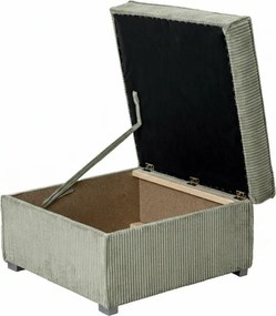 Taburet SMART COSARO tárolóhellyel 65x65 cm, mentás