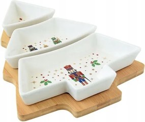 Dekoráció Porcelán diótörő tálalótálak