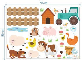 Falmatrica"Farm" 105x60cm