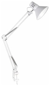 Asztali lámpa WORKER 1xE27/10W/230V fehér