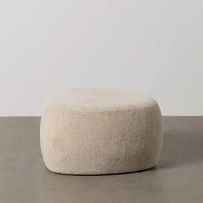 Bézs buklé puff – Ixia