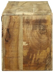 TV szekrény 100x32x36 cm Tömör mangófa
