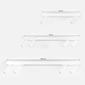 Brilagi - LED spotlámpa SELE 4xGU10/30W/230V + LED/20W fehér