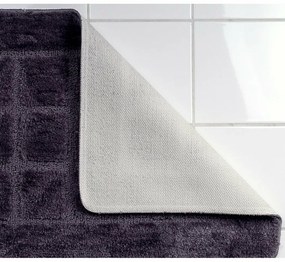 RIDDER 1712300 Delhi fürdőszoba szőnyegcsúszásgátlóval 50 x 80 cm, sötét szürke
