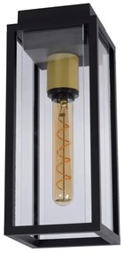 Lucide 27105/01/30- Kültéri fali lámpa LAURENS 1xE27/15W/230V IP54 fekete