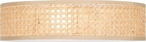 Okos mennyezeti lámpa rattan 40 cm 3 izzós, 3 Wifi P45-tel - Tromma