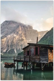 Poszterek 60x90 Hegyi kikötő Csónakok