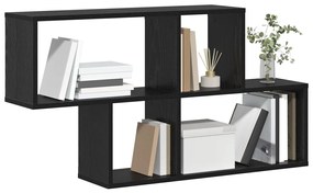 Falipolc Fekete tölgy 100x20x53 cm Mérnöki Fa