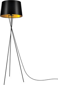 KAJA K-4358 REMI GOLD Fekete Színű Állólámpa 1xE27 15W IP20