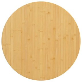 bambusz asztallap Ø80 x 2,5 cm
