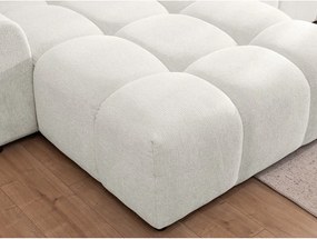 Fehér sarokkanapé (bal oldali-heverő résszel) Albane – Ropez