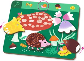 Fejlesztő játék, megfigyelés - Keress és pörgess, Állatok - Eduludo Obs Animo