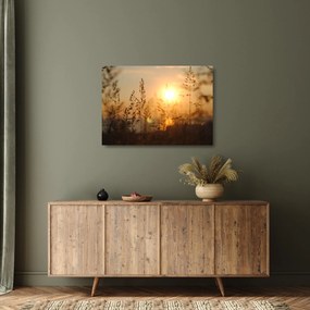 Napkelte képe (üvegen) (70x50 cm)