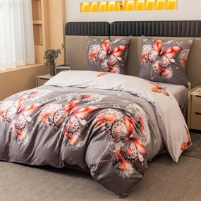 Mikroszálas ágynemű FLARISSE szürke Ágyneműhuzat mérete: 70 x 80 cm | 140 x 200 cm