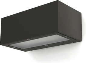 NOVOLUX 157C-G05X1A-04 ISORA Modern Kültéri Fali Lámpa Antracit E27 IP65