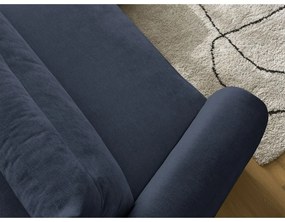 Sötétkék sarokkanapé Aden – Bobochic Paris