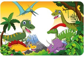 Dinoszaurusz World tányéralátét 43x28 cm