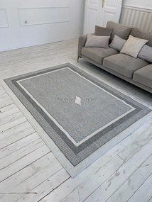 Bouclair szürke Y0331 rongyszőnyeg 160x220cm