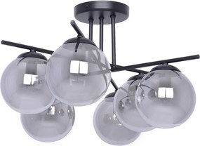 KAJA K-5167 GAMMA Szürke Színű Mennyezeti Lámpa 6xE14 10W IP20