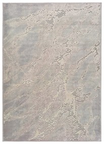 Margot Marble szürke-bézs viszkóz szőnyeg, 60 x 110 cm - Universal