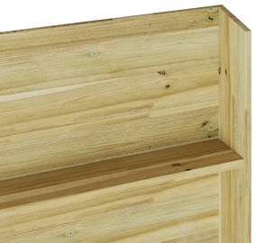 Kert Növényállvány 5-Tier 90x15x180 cm Impregnált Fa Fenyő