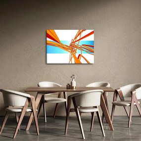 Kép - Összefonódó vonalak, absztrakciók (70x50 cm)
