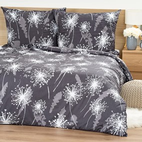 4Home Midnight Dandelions pamut ágyneműhuzat  , 140 x 220 cm, 70 x 90 cm, 140 x 220 cm, 70 x 90 cm