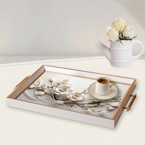 Üveg tálca, 38×24 cm – TPB9935