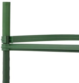 4 db acél és PP paradicsomketrec 116 cm