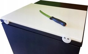 Erős vágódeszka stopperekkel az asztallaphoz, polietilén 60 x 30 x 2 cm