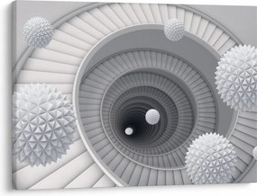 A 3D absztrakció képe (70x50 cm)